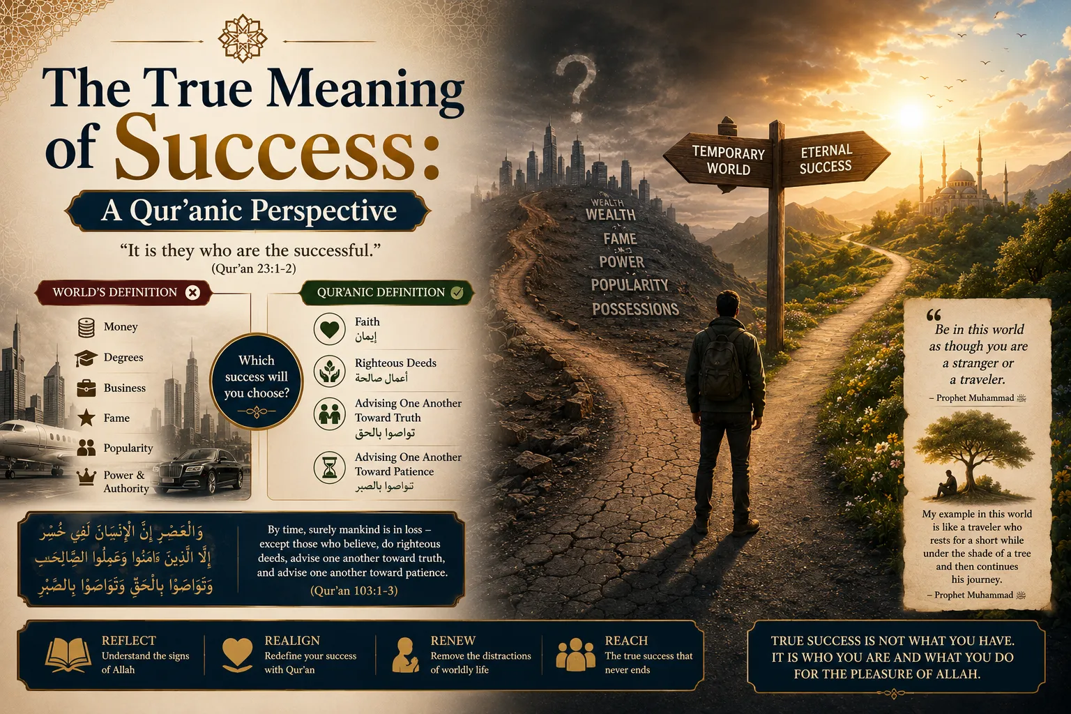 The True Meaning of Success: A Qur’anic Perspective